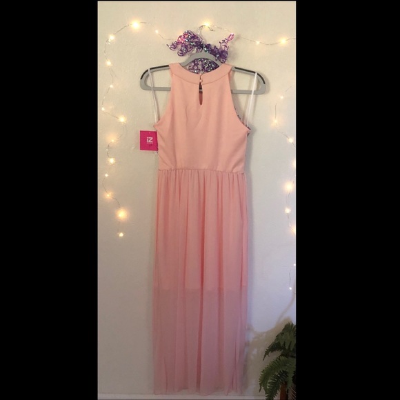 Iz byer pink and purple dress - Picture 2 of 3